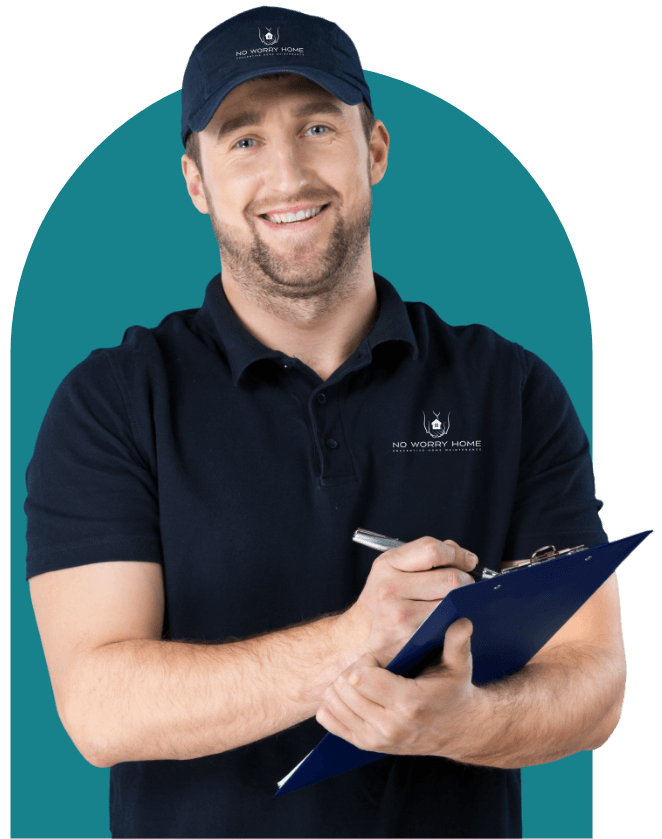 Handyman-1 Handyman with Clipboard